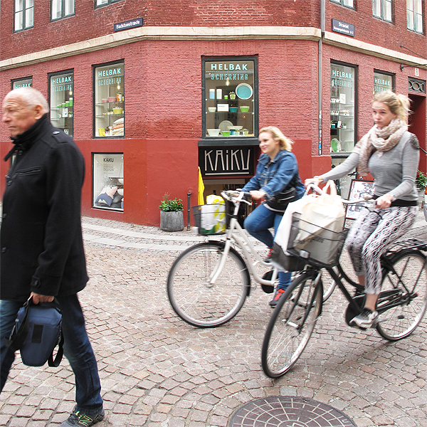 Cycling in Copenhagen