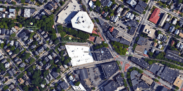 Aerial View of Somerville