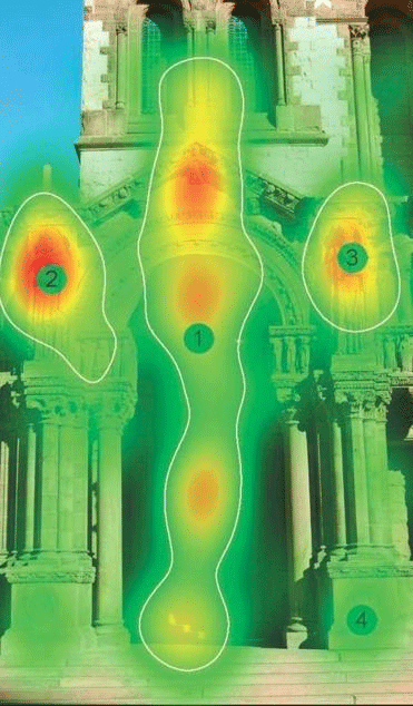 Trinity Church, Heat Map