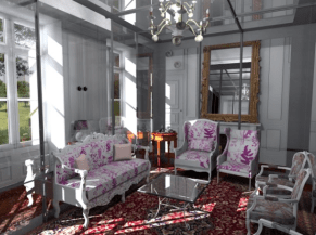 Interior Living Room Without People