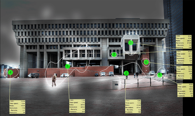 Eye Tracking Boston City Hall Plaza