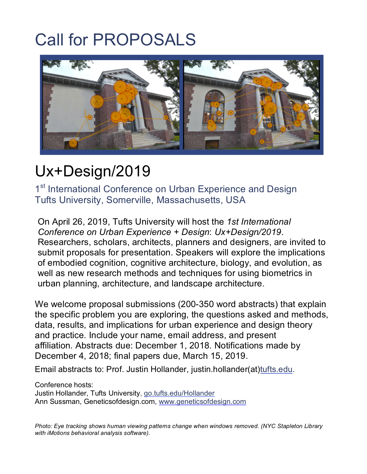 Call for PROPOSALS.10-31